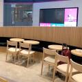 The Coffee Bean & Tea Leaf - Great World City | Product Seen: [Aki Side Chair & Customised laminated tabetop + Traxtor Round Table Base]
